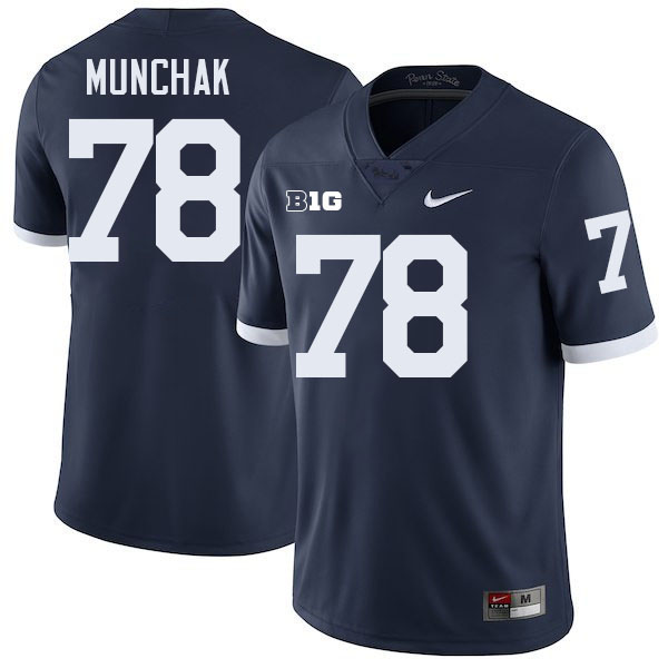 Mike Munchak Penn State Jersey,PSU Nittany Lions #78 Mike Munchak Football Uniforms-Retro